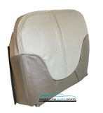 1999 2000 GMC Yukon Denali 4X4 Driver Side Bottom Leather Seat Cover 2 Tone Tan