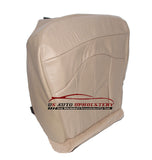 2000 Ford F150 Lariat -Driver Side Bottom Replacement Leather Seat Cover TAN - usautoupholstery