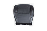 2004 Chevy Tahoe LT LTZ Z71 * Driver Side Bottom Leather Seat Cover Black * - usautoupholstery