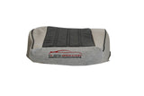 2005 Chrysler 200 300 Driver Side Bottom Leather Seat Cover 2 Tone Gray / Black - usautoupholstery