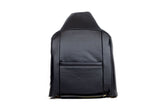 2006 Ford F250 & F350 Lariat Driver Side Lean Back Leather Seat Cover In Black - usautoupholstery