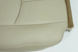 03-06 Chevy Tahoe (Heated Power Compatible) Driver Bottom Leather Seat Cover Tan - usautoupholstery