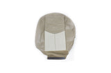 03-06 GMC Sierra Denali Quadrasteer Driver Bottom 2-TONE LEATHER Seat Cover TAN- - usautoupholstery