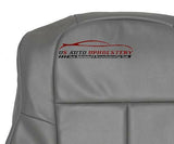 2008 Chrysler 300 200 Driver Lean Back Synthetic Leather Seat Cover Slate Gray - usautoupholstery