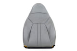 97 99 Ford Expedition Driver Side Lean Back Replacement Leather Seat Cover Gray - usautoupholstery