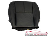 2008-2010 GMC Sierra 2500HD SLT Lifted Kit Driver Side Leather Seat Cover Black - usautoupholstery