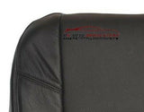 2008-2011 Cadillac Escalade Driver Bottom Perforated Leather Seat Cover Black - usautoupholstery