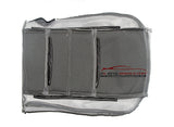 2005 Ford F250 Lariat 4X4 5.4L V8 6.8L V10 Driver Bottom Leather Seat Cover GRAY - usautoupholstery