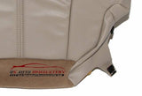 00-02 GMC Yukon SLT Passenger Side Bottom LEATHER Seat Cushion Cover Shale Tan - usautoupholstery