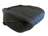2006 2007 Ford F250 Harley-Davidson Driver Bottom Perf Leather Seat Cover BLACK