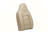 2000 Ford F350 Lariat -Driver Side Lean Back Replacement Leather Seat Cover TAN- - usautoupholstery