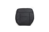 04-08 Ford F150 Club Cab Quad SuperCab -Driver Bottom Leather Seat Cover BLACK - usautoupholstery