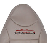 2001-2004 Ford Escape Driver Lean Back Synthetic Leather Seat Cover Tan - usautoupholstery