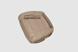 2003 03 Ford F150 Lariat Driver Bottom Leather Seat Cover Medium Parchment TAN - usautoupholstery