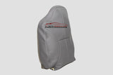 2000 Dodge Ram 1500 2500 Driver Side Lean Back Synthetic Leather Seat Cover Gray - usautoupholstery