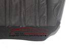2004 Ford F350 Harley-Davidson 4X4 Passenger Bottom Black Leather Seat Cover - usautoupholstery