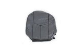 2006 Chevy Avalanche 1500 4X4 LT Z71 Driver Bottom Leather Seat Cover Dark Gray - usautoupholstery