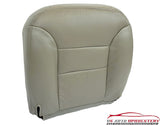 1999 2000 GMC Sierra 2500 Crew SLT SLE Driver Bottom Leather Seat Cover Gray - usautoupholstery