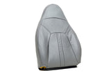 97 99 Ford Expedition Driver Side Lean Back Replacement Leather Seat Cover Gray - usautoupholstery