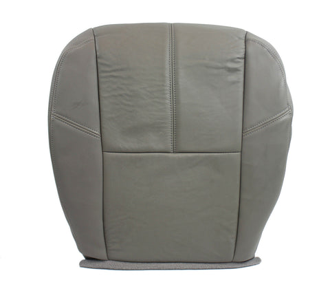 07-12 Chevrolet 2500 3500 HD 4X4 Diesel Chevy LT* Driver LEATHER Seat Cover GRAY - usautoupholstery