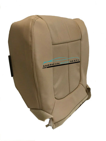11-13 Ford F150 Lariat Driver Bottom Perforated Synthetic Leather Seat CoverTan
