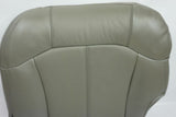 2002 Chevy 2500HD 2500 HD SLT 4X4 Diesel Driver Bottom LEATHER Seat Cover Gray - usautoupholstery