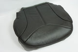 99-02 GMC Sierra 1500 3500 2500 SLT *Driver Bottom Leather Seat Cover Dark Gray* - usautoupholstery