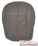 1999 2000 2001 2002 Jeep Driver Bottom Synthetic Leather Seat Cover Gray - usautoupholstery