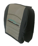 2011 Dodge Ram Laramie 1500 2500 3500 Driver Bottom vinyl Seat Cover 2 tone Gray