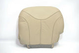 2000 2001 2002 GMC Yukon SLT Driver Side Bottom LEATHER Seat Cushion Cover Tan - usautoupholstery