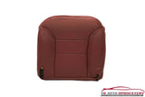 1999 Chevy Suburban 1500 2500 LT LS Driver Side Bottom Leather Seat Cover RED - usautoupholstery