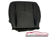 2009 GMC Sierra 1500 SLT Crew Extended Cab z71 Driver Leather Seat Cover Black - usautoupholstery