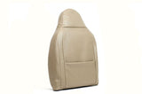 1999 F250 F350 4x4 7.3L Diesel Lariat Passenger LEAN BACK Leather Seat Cover Tan - usautoupholstery
