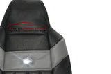 2004 2005 Ford F250 Harley Davidson Driver Lean Back Leather Seat Cover BLACK - usautoupholstery