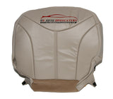 1999 GMC Yukon SLT Driver Side Bottom Replacement LEATHER Seat Cover Shale Tan - usautoupholstery