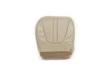 2000 Ford Expedition Lifted Kit Driver Replacement Bottom Leather Seat Cover TAN - usautoupholstery