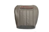 2005-2010 Chrysler 200 300 Passenger Side Bottom Leather Seat Cover Gray - usautoupholstery