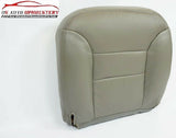95-99 Chevy Suburban Tahoe 2500 LT Leather Passenger Side Bottom Seat Cover GRAY