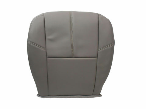 07 08 09 10 Chevy 1500HD 2500HD WT Base Driver Side Bottom VINYL Seat Cover Gray - usautoupholstery