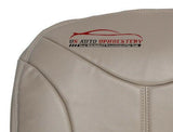 00-02 GMC Yukon SLT Passenger Side Bottom LEATHER Seat Cushion Cover Shale Tan - usautoupholstery