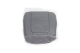 2001 Ford F250 Lariat PERFORATED -Driver Side Bottom LEATHER Seat Cover in GRAY- - usautoupholstery