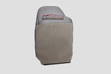 2000 Dodge Ram 1500 2500 Driver Side Lean Back Synthetic Leather Seat Cover Gray - usautoupholstery