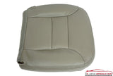 95 96 97 98 99 GMC Sierra 2500 4X4 Diesel Driver Bottom Leather Seat Cover Gray - usautoupholstery