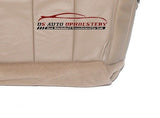 2000 2001 Ford F150 Lariat 4X4 Driver Replacement Bottom Leather Seat Cover TAN - usautoupholstery