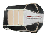 2001 Ford F250 F350 Lariat - Driver LEAN BACK Replacment Leather Cover Tan - usautoupholstery