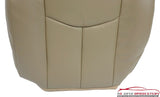 03-06 Chevy Avalanche 1500 LT Z71 Z66 Driver Side Bottom Leather Seat Cover TAN - usautoupholstery