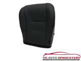 02-07 Ford F250 XLT SPORT 4X4 Diesel Amarillo Black Leather Bottom Seat Cover - usautoupholstery