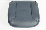 1997 Chevy Suburban 1500 2500 LT LS Driver Side Bottom Leather Seat Cover Blue - usautoupholstery