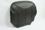 2001 GMC Sierra 2500HD Driver Bottom Leather (Heated/Power) Seat Cover Dark Gray - usautoupholstery