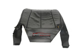 1998 1999 Dodge Ram Driver . Side Bottom Synthetic Leather Seat Cover dark gray - usautoupholstery